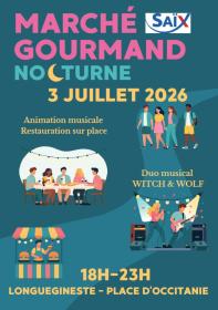 marché gourmand nocturne 