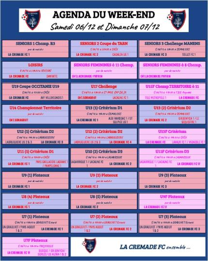 Agenda Crémade