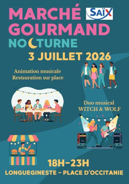 marché gourmand nocturne 